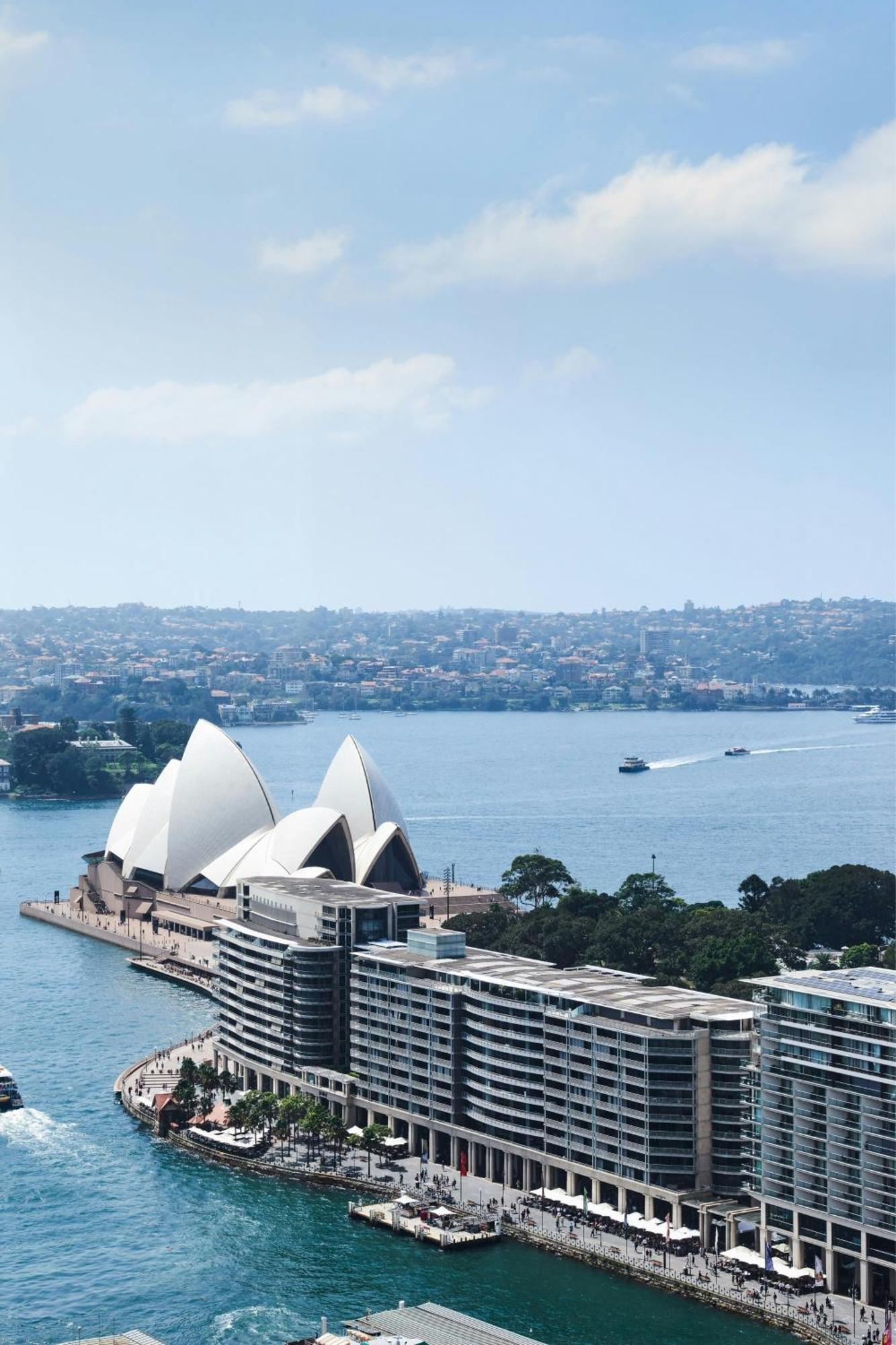 Sydney Harbour Marriott Hotel At Circular Quay Dış mekan fotoğraf The Sydney Opera House